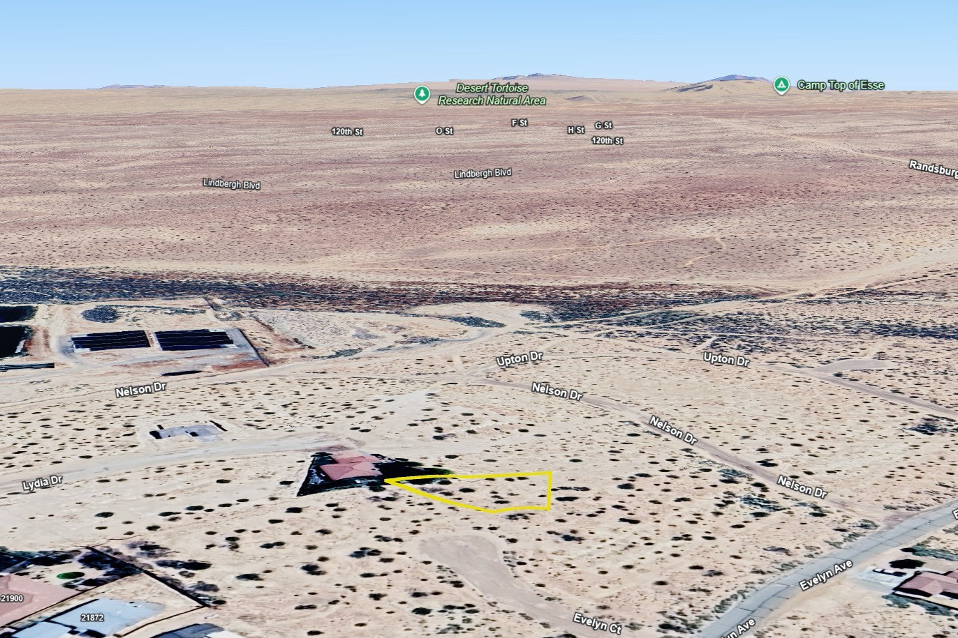 0.21 Acre California City, Kern County, CA (Power & Water)