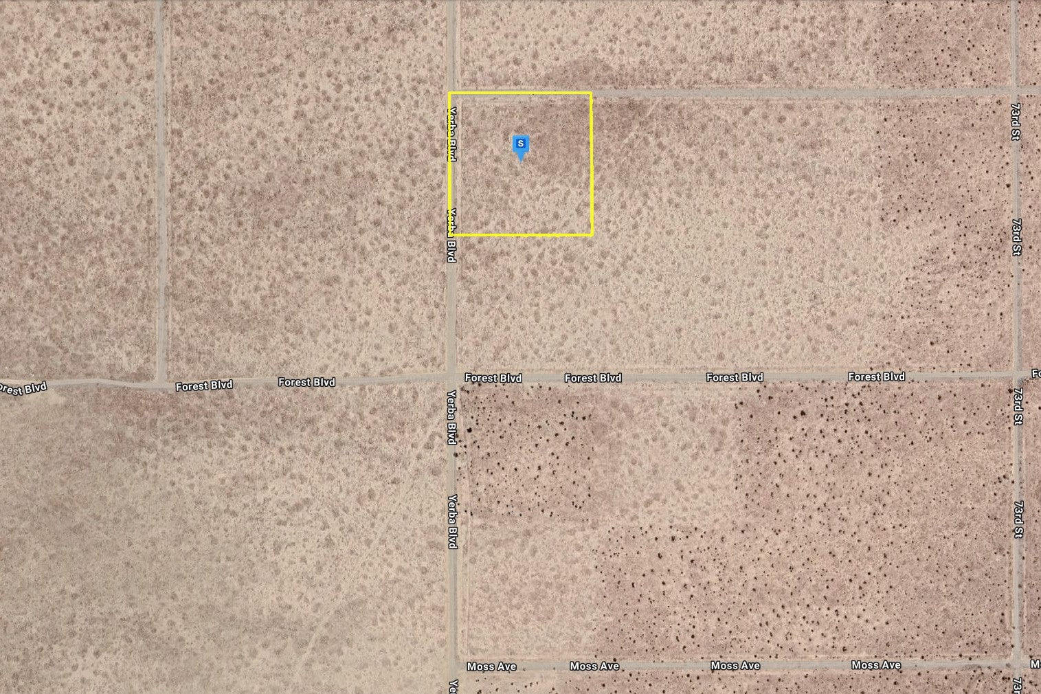 2.52 Acres California City, Kern County, CA