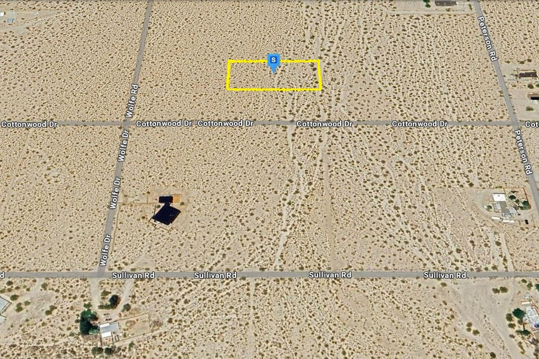 1.25 Acres Twentynine Palms, San Bernardino County, CA (Power)