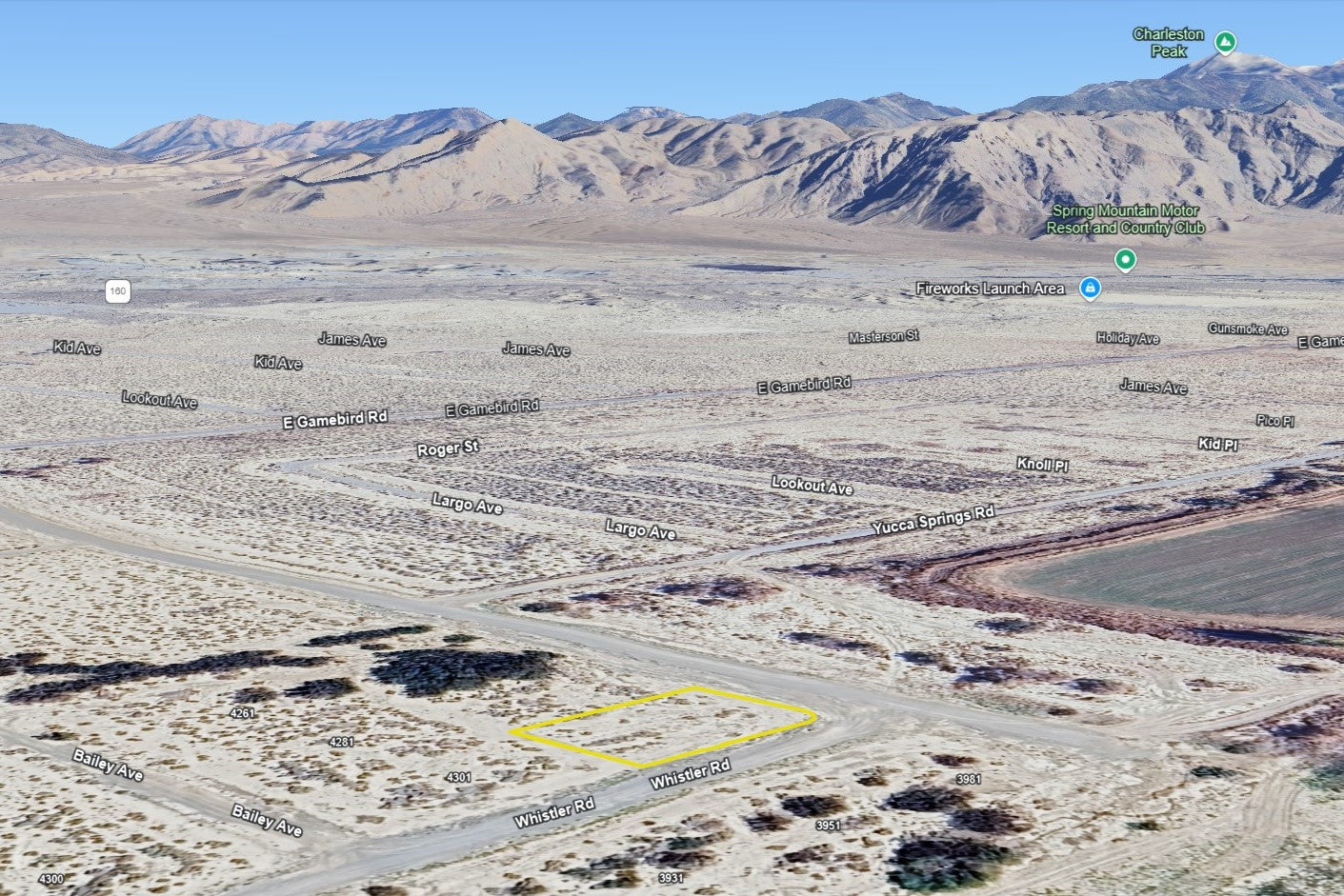 0.2810 Acre Pahrump, Nye County, NV (Paved Road)