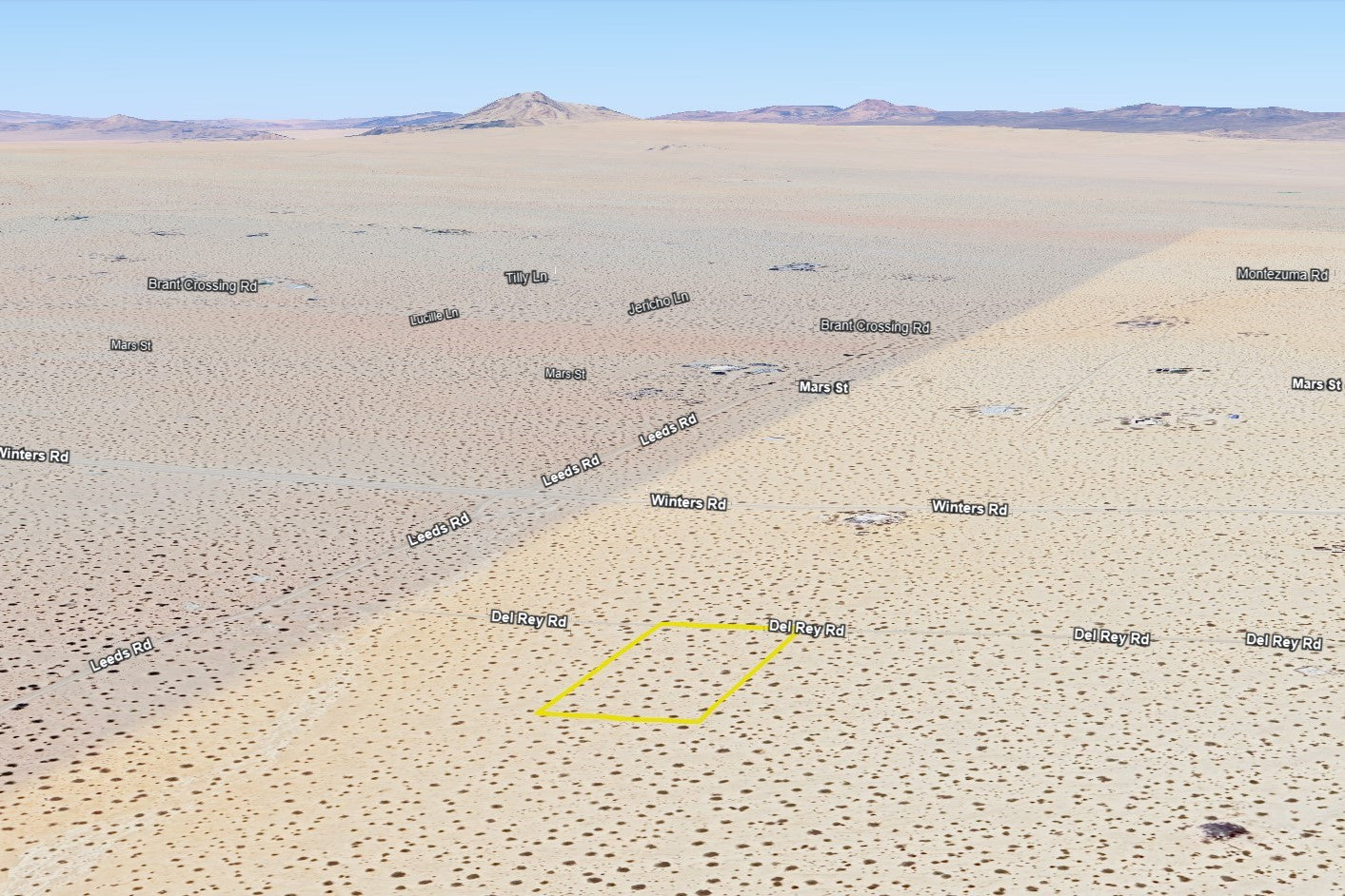 1.25 Acres Twentynine Palms, San Bernardino County, CA