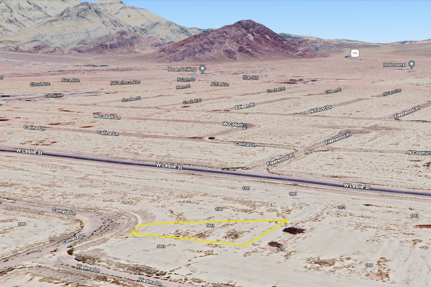 0.2860 Acre Pahrump, Nye County, NV