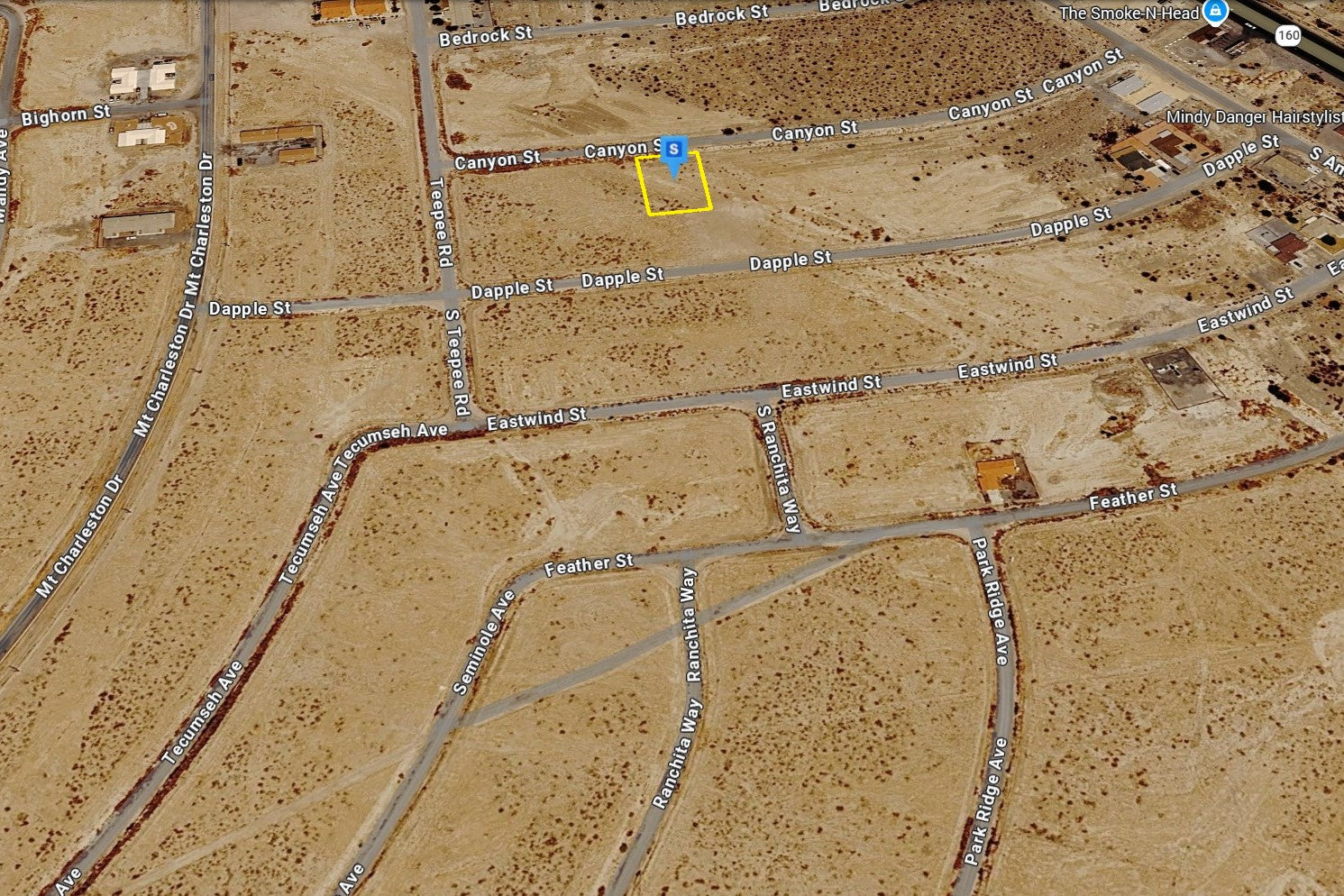 0.34 Acre Pahrump, Nye County, NV (Power)