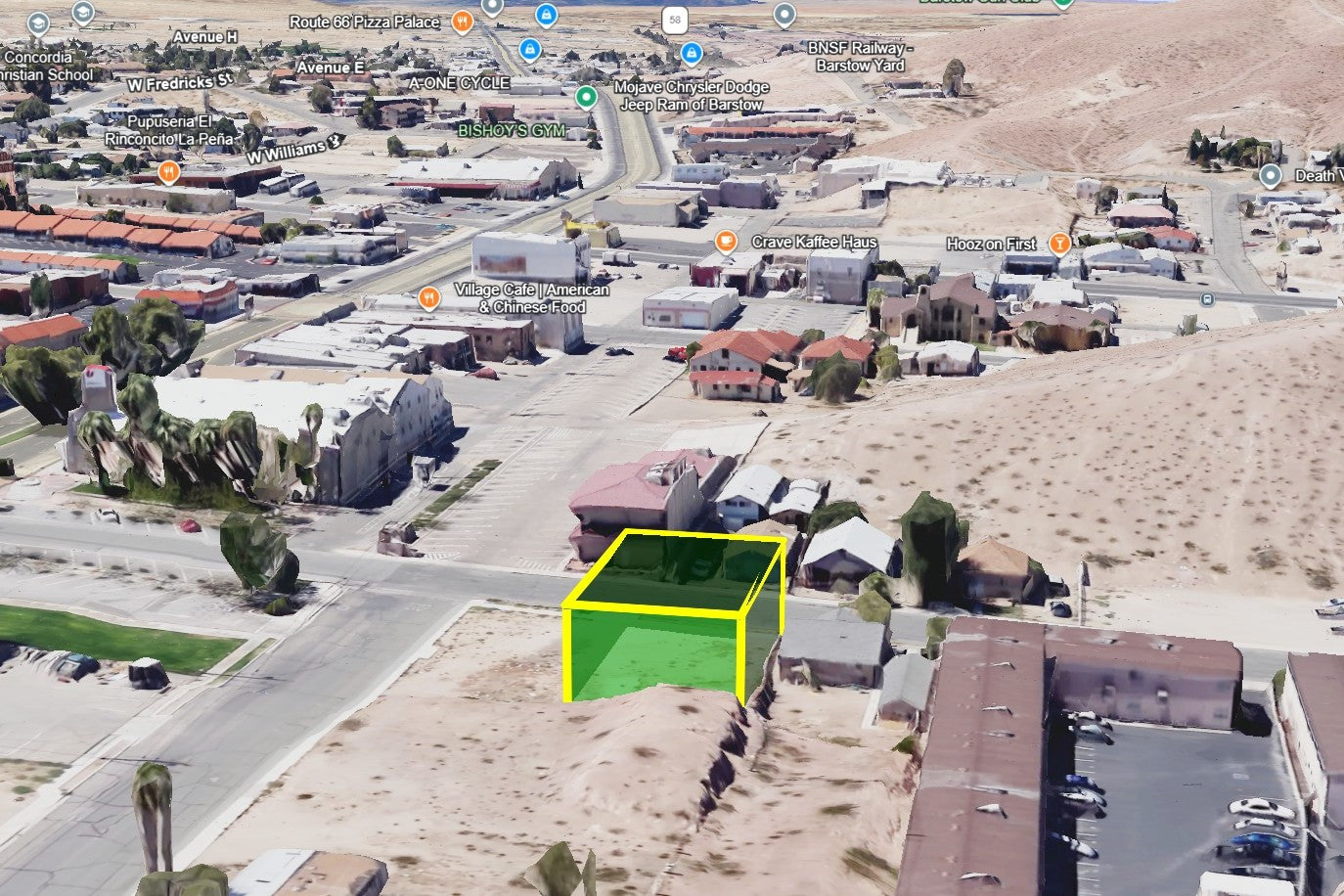 0.09 Acre Barstow, San Bernardino County, CA (Power, Water, & Paved Road)
