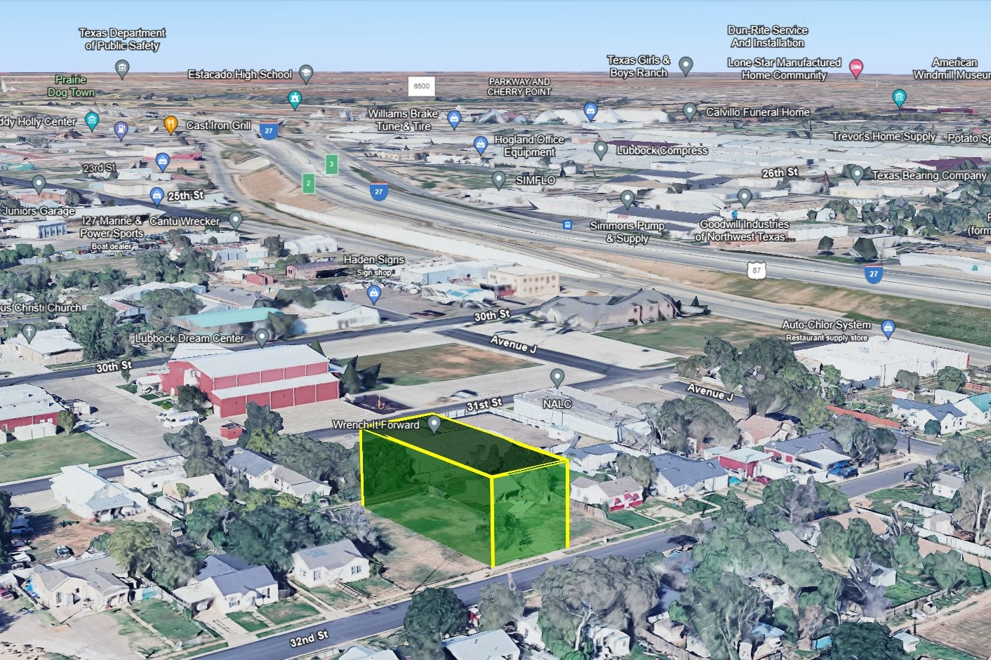 0.15 Acre Lubbock, Lubbock County, TX (Commercial Lot, Power, Water, & Paved Road)