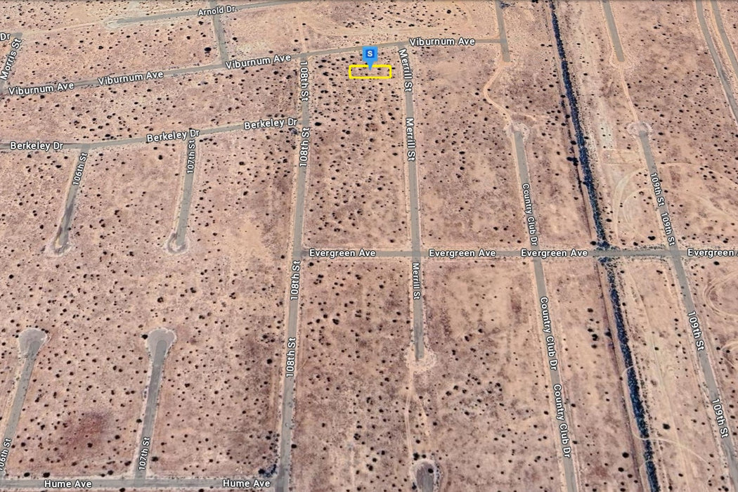 0.17 Acre California City, Kern County, CA