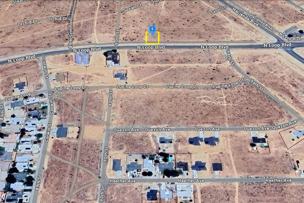 0.23 Acre California City, Kern County, CA (Commercial Lot, Power, Water, & Paved Road)