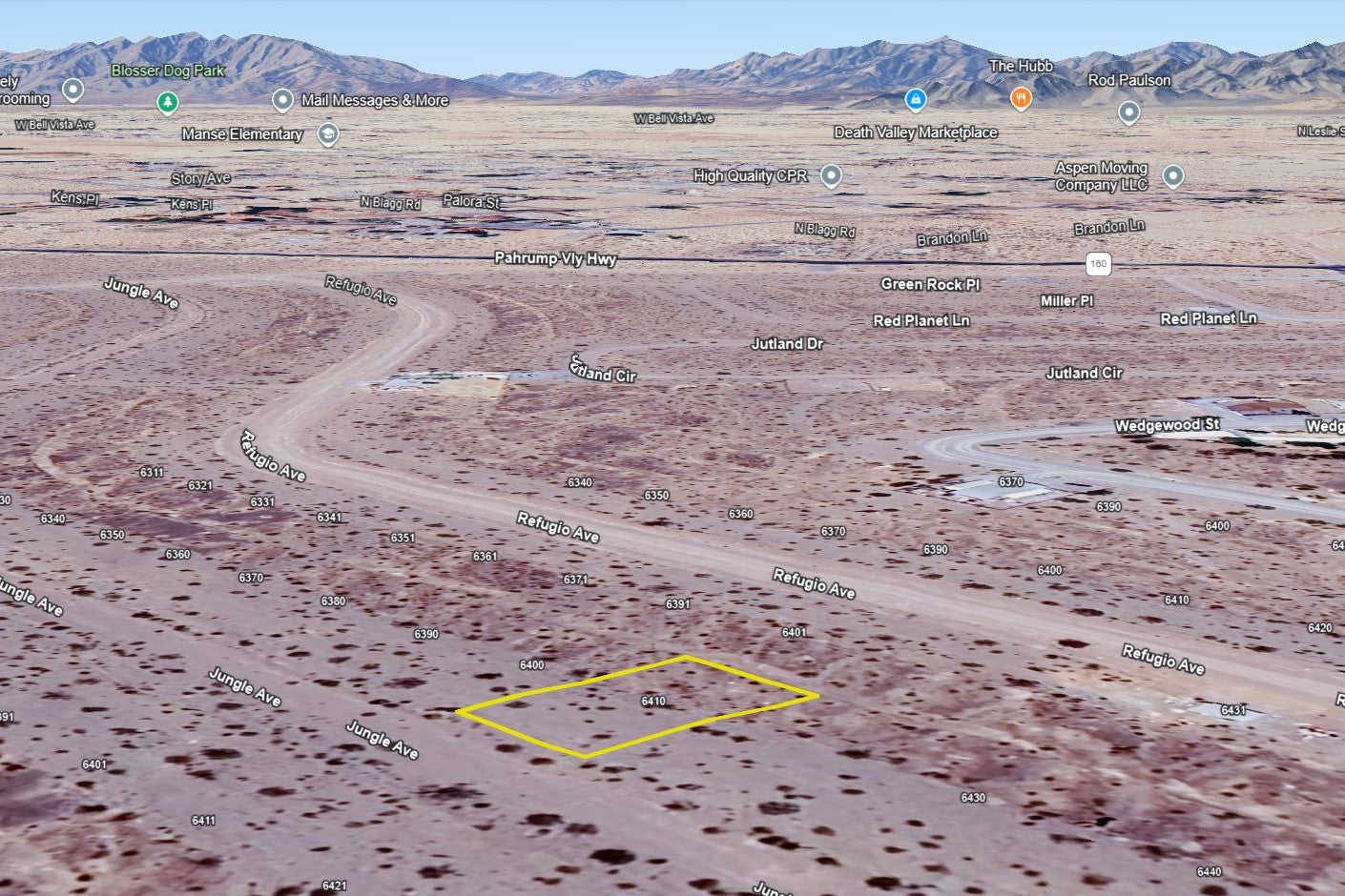 0.12 Acre Pahrump, Nye County, NV (Power)