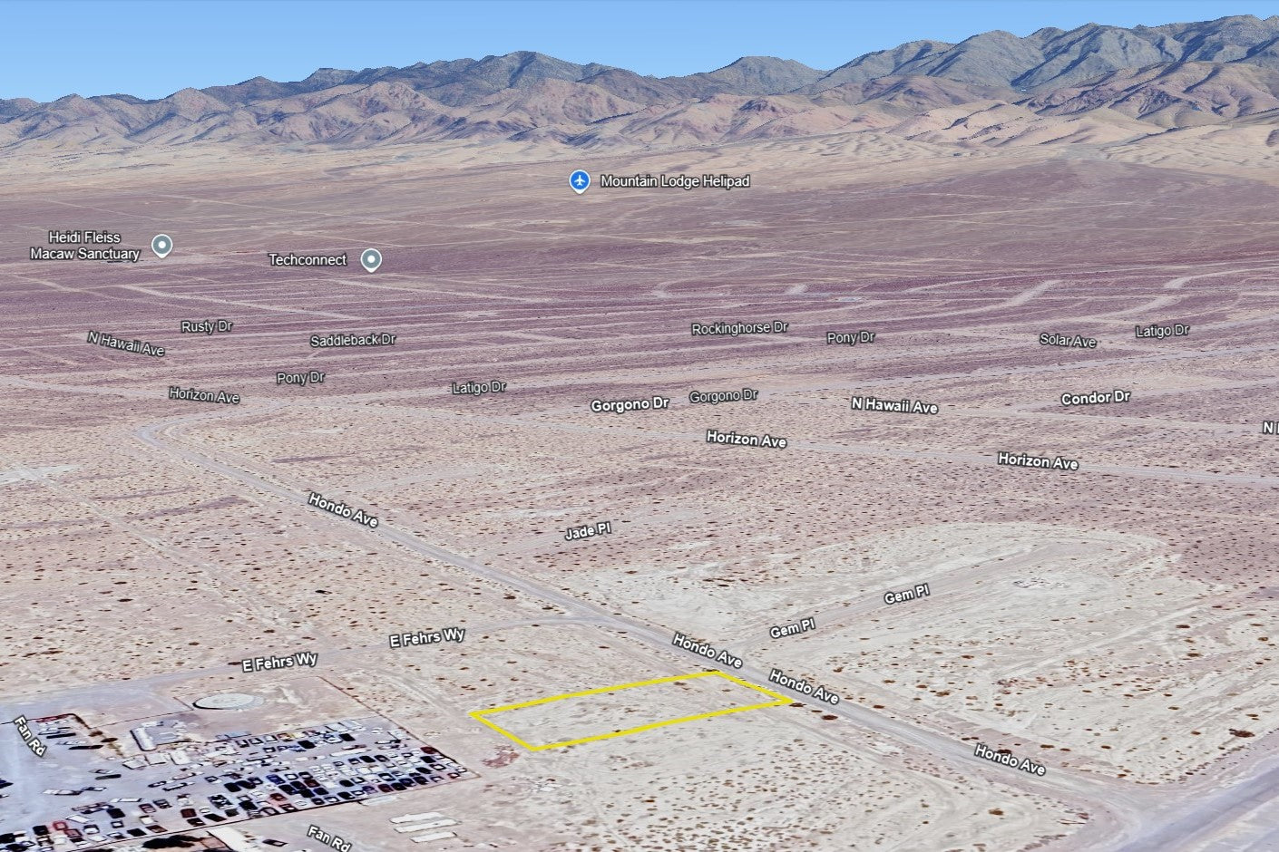 0.4590 Acre Pahrump, Nye County, NV (Power)