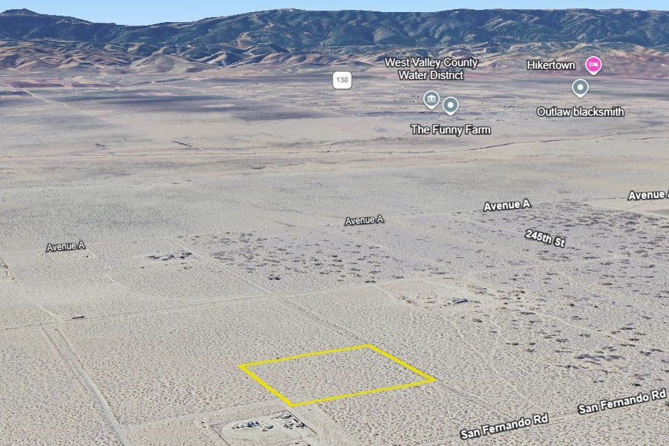 2.51 Acres Rosamond, Kern County, CA