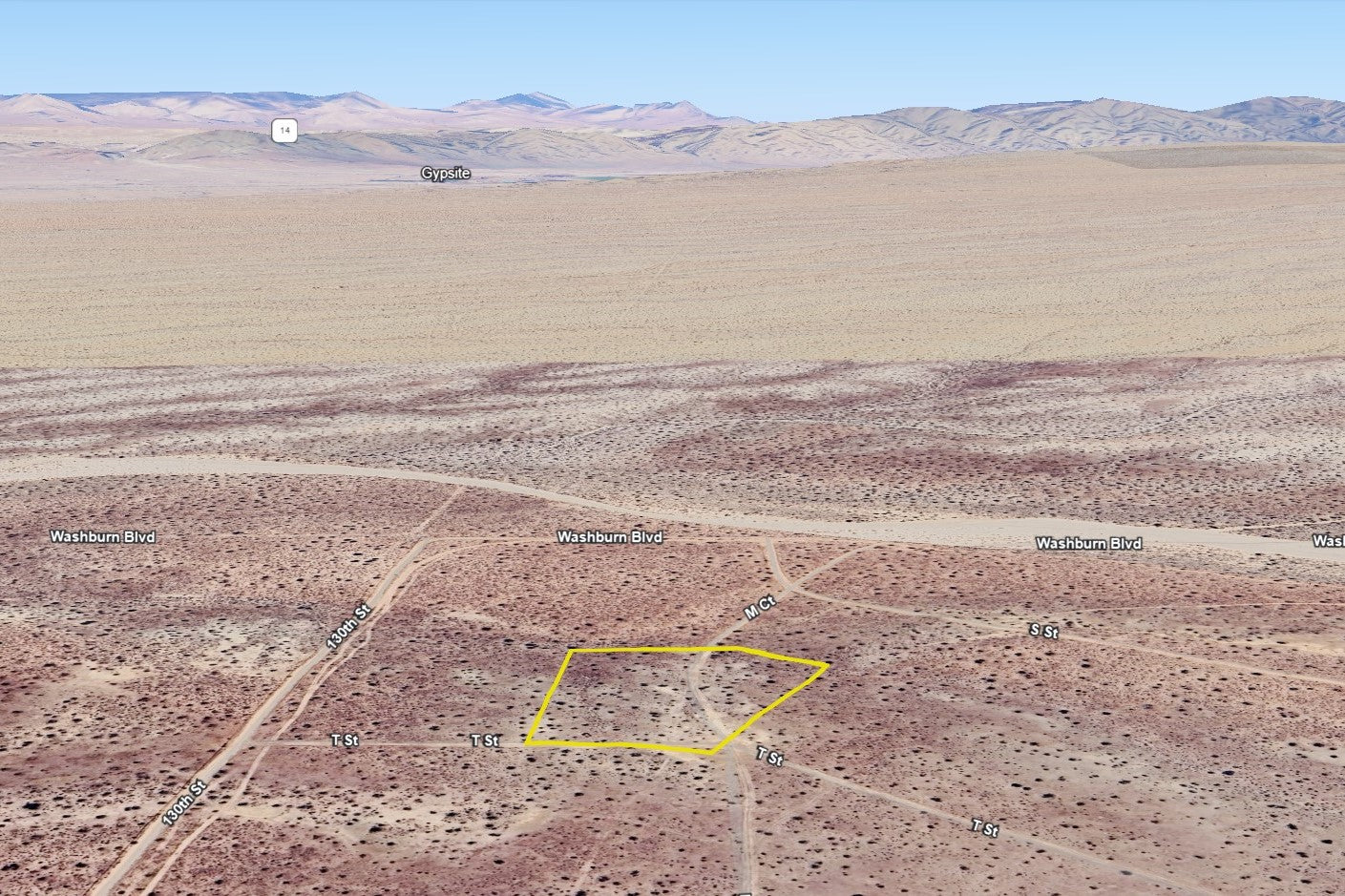 3.49 Acres California City, Kern County, CA