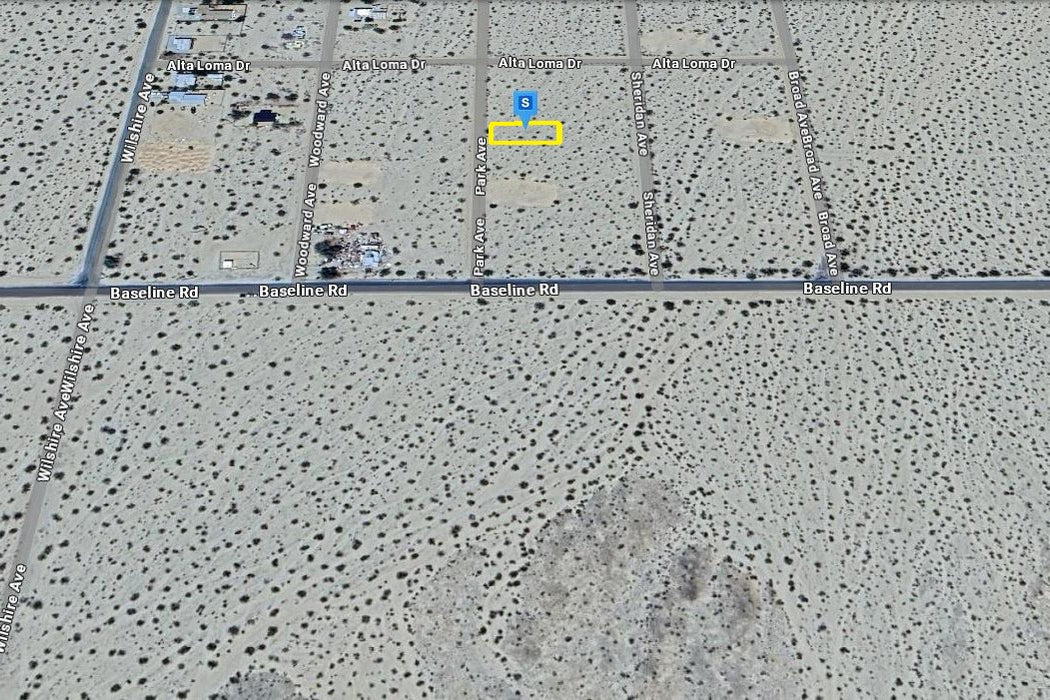 0.18 Acre Twentynine Palms, San Bernardino County, CA (Power)