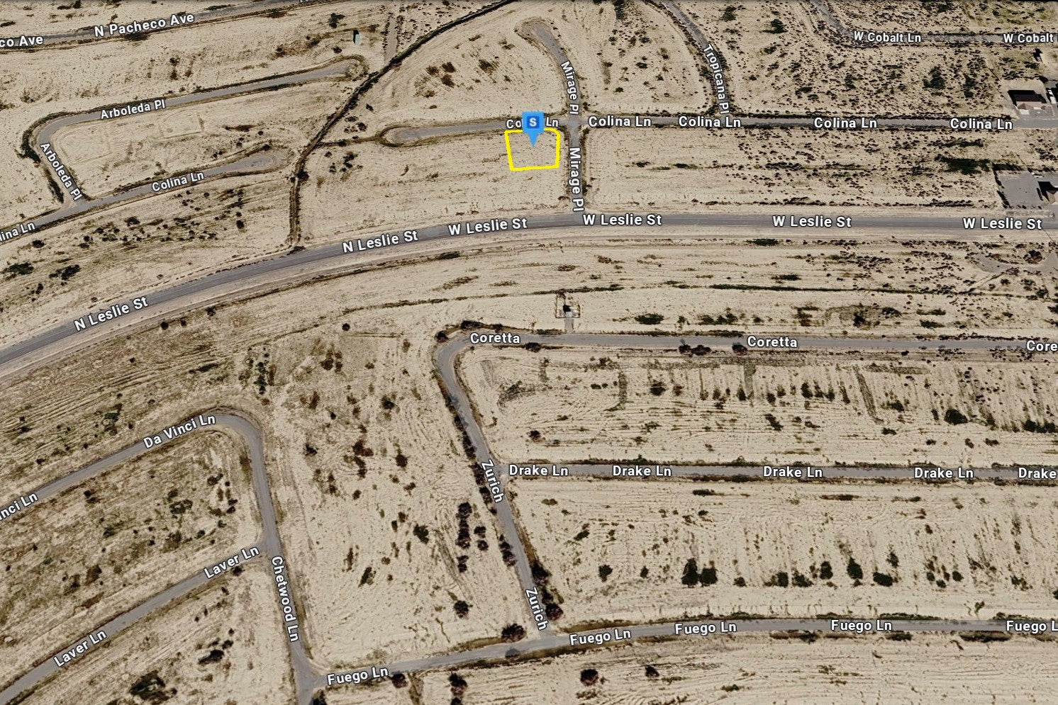 0.2880 Acre Pahrump, Nye County, NV