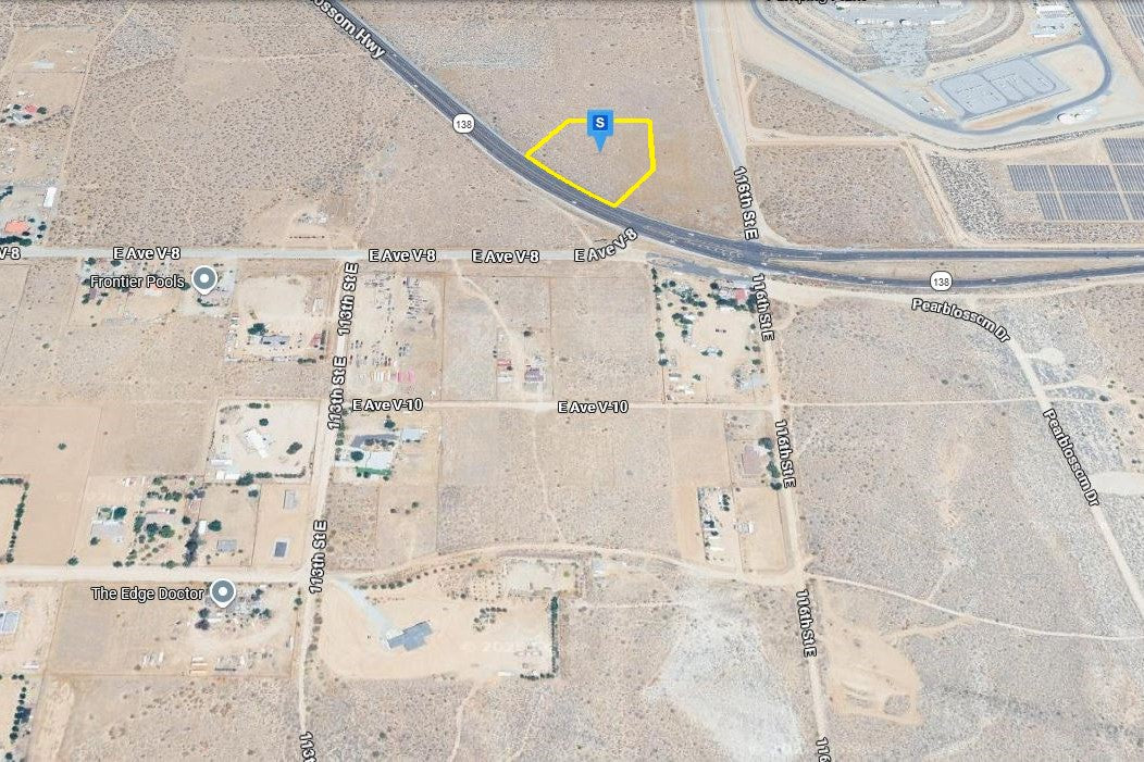 2.94 Acres Pearblossom, Los Angeles County, CA (Power & Paved Road)