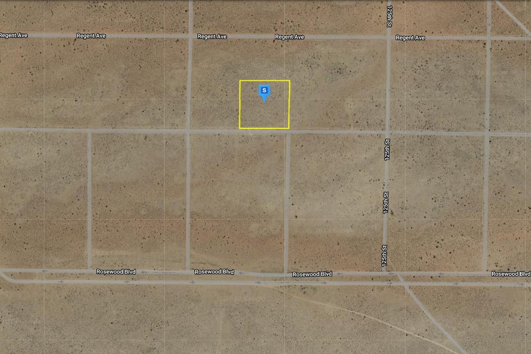 2.50 Acres California City, Kern County, CA