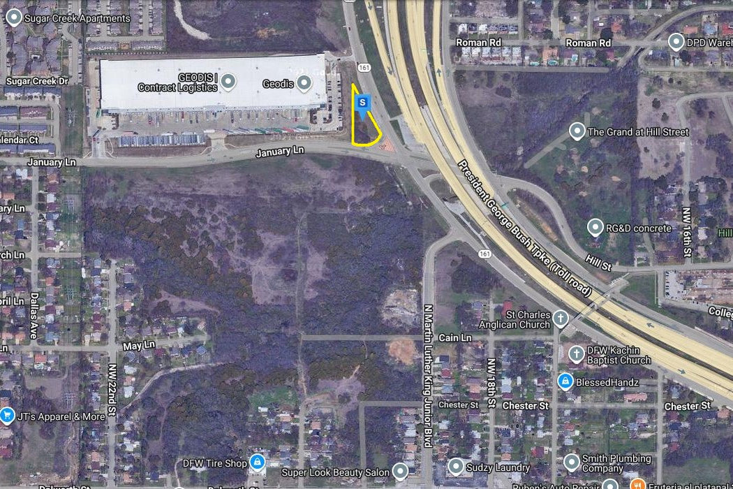 0.84 Acre Grand Prairie, Dallas County, TX (Commercial Lot, Power, Water, & Paved Road)