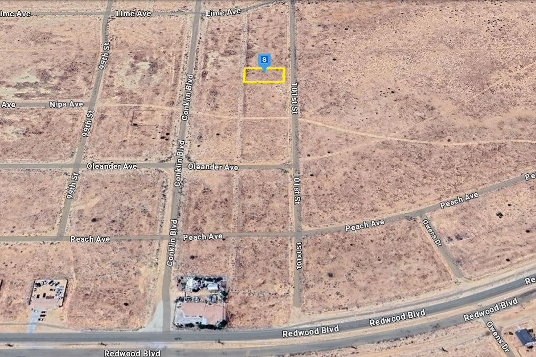 0.26 Acre California City, Kern County, CA