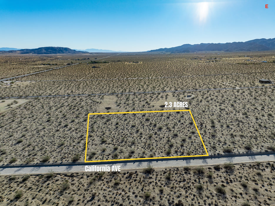 2.31 Acres Joshua Tree, San Bernardino County, CA (Power)