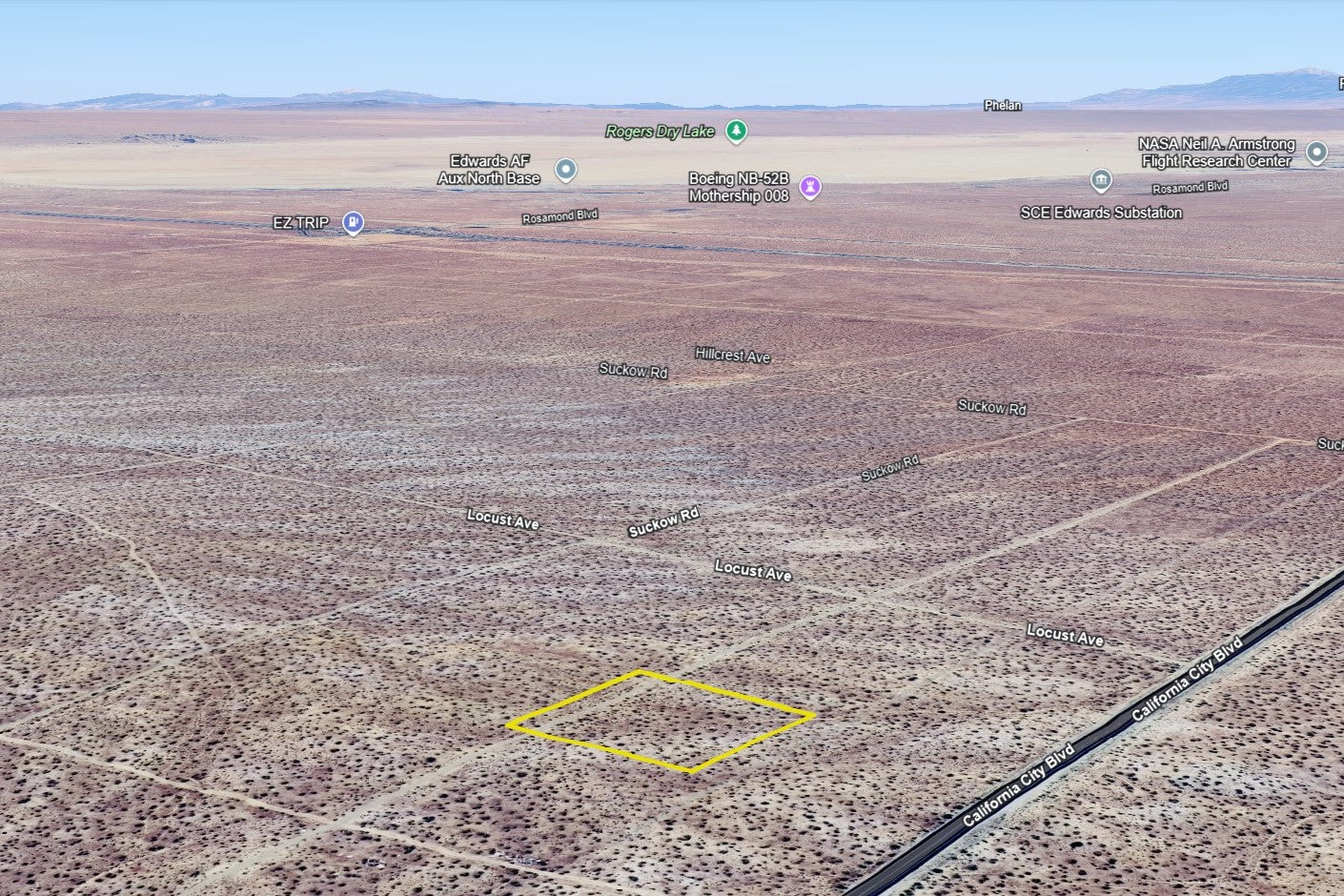 2.59 Acres Edwards, Kern County, CA