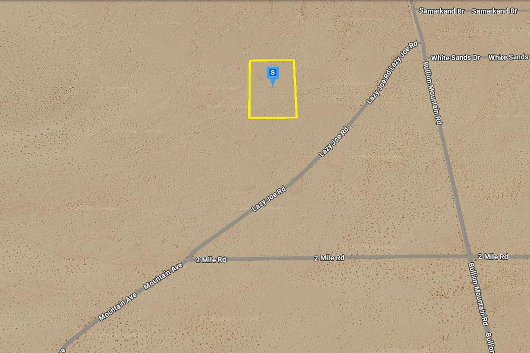 5 Acres Twentynine Palms, San Bernardino County, CA