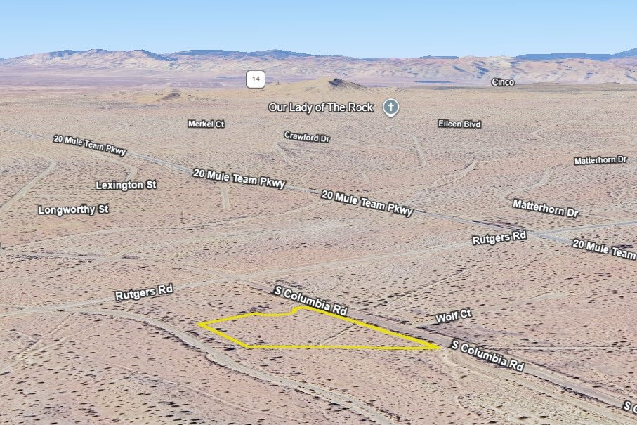 2.38 Acres California City, Kern County, CA