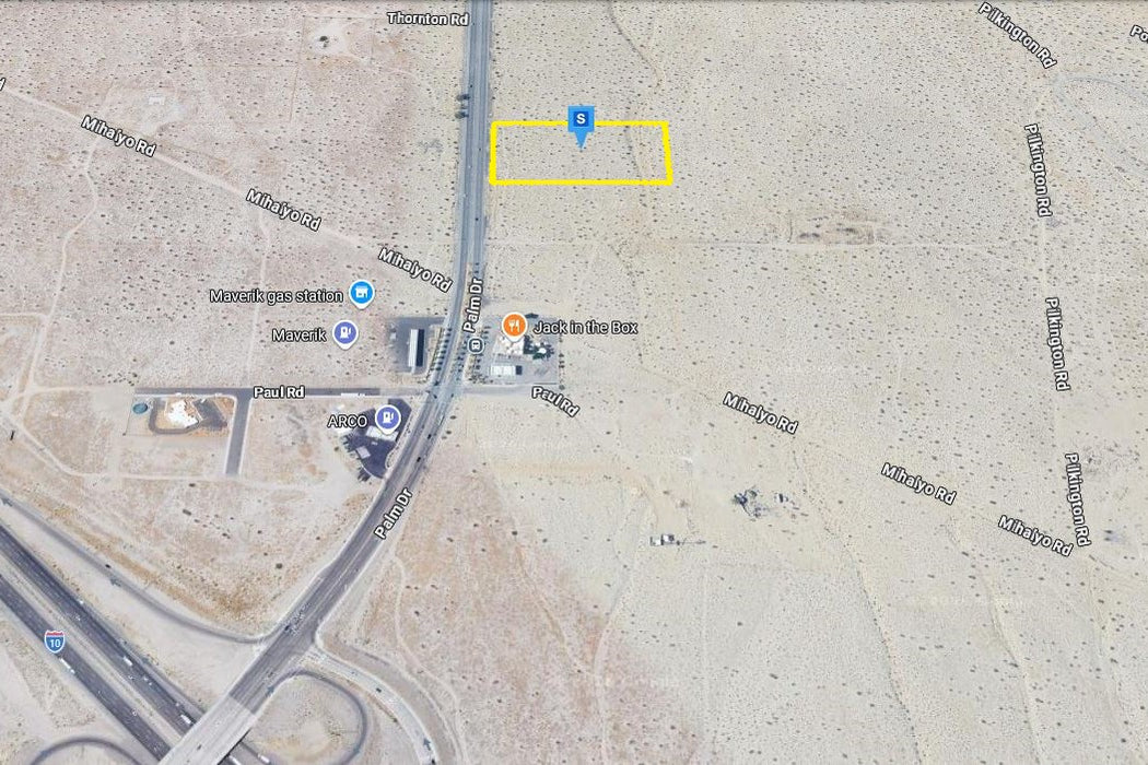4.58 Acres Cathedral City, Riverside County, CA (Power & Paved Road)