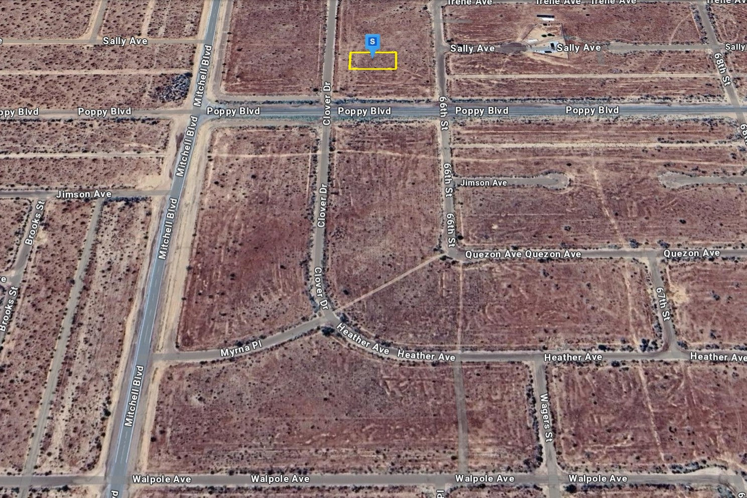 0.27 Acre California City, Kern County, CA (Water)