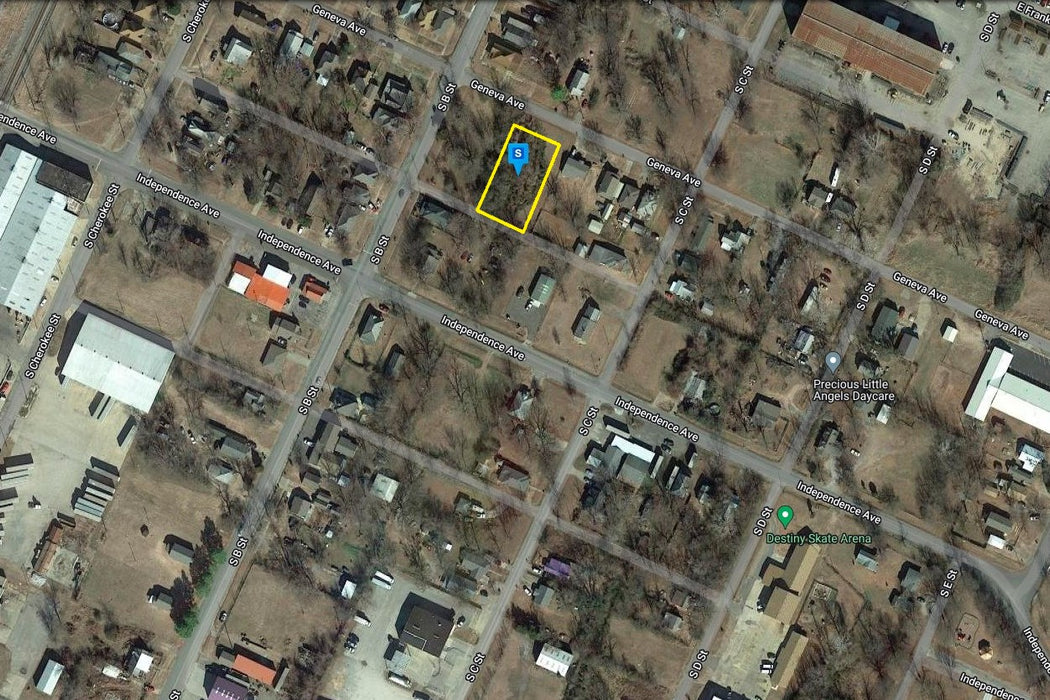 0.41 Acre Muskogee, Muskogee County, OK (Power, Water, & Paved Road)