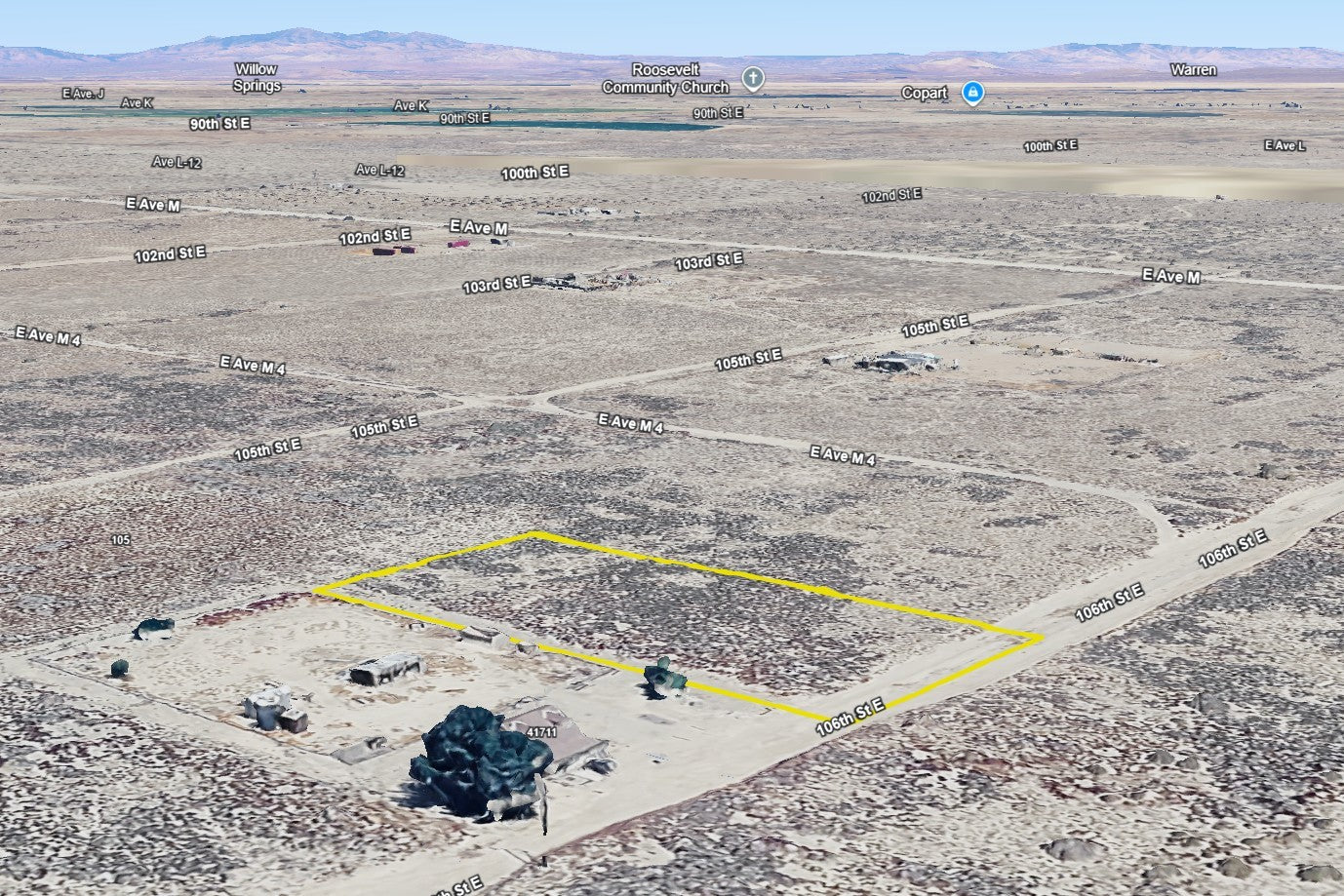 1.18 Acres Palmdale, Los Angeles County, CA (Commercial Lot & Power)