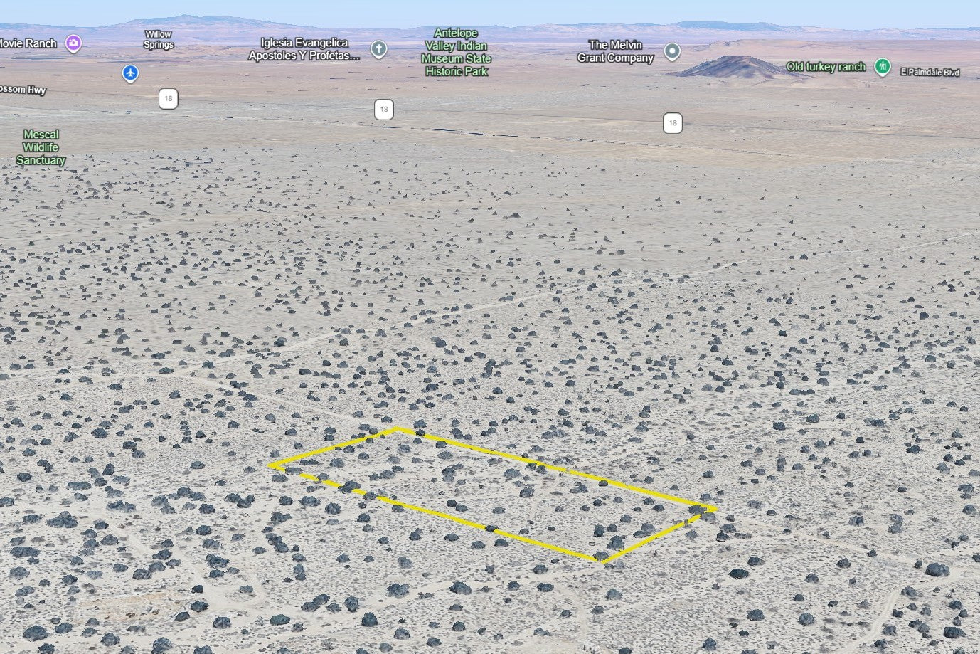 4.95 Acres Llano, Los Angeles County, CA