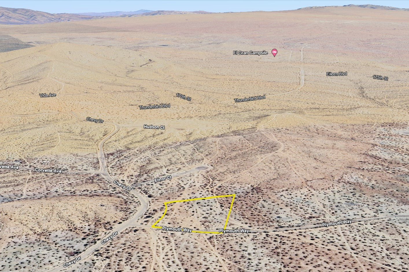 2.13 Acres California City, Kern County, CA
