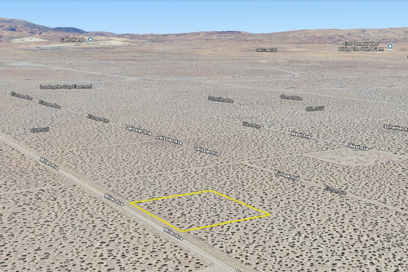 2.21 Acres Mojave, Kern County, CA