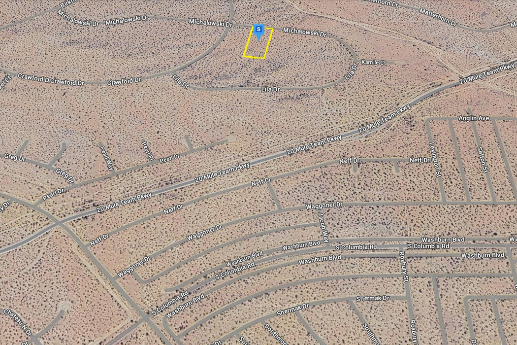1.85 Acres California City, Kern County, CA