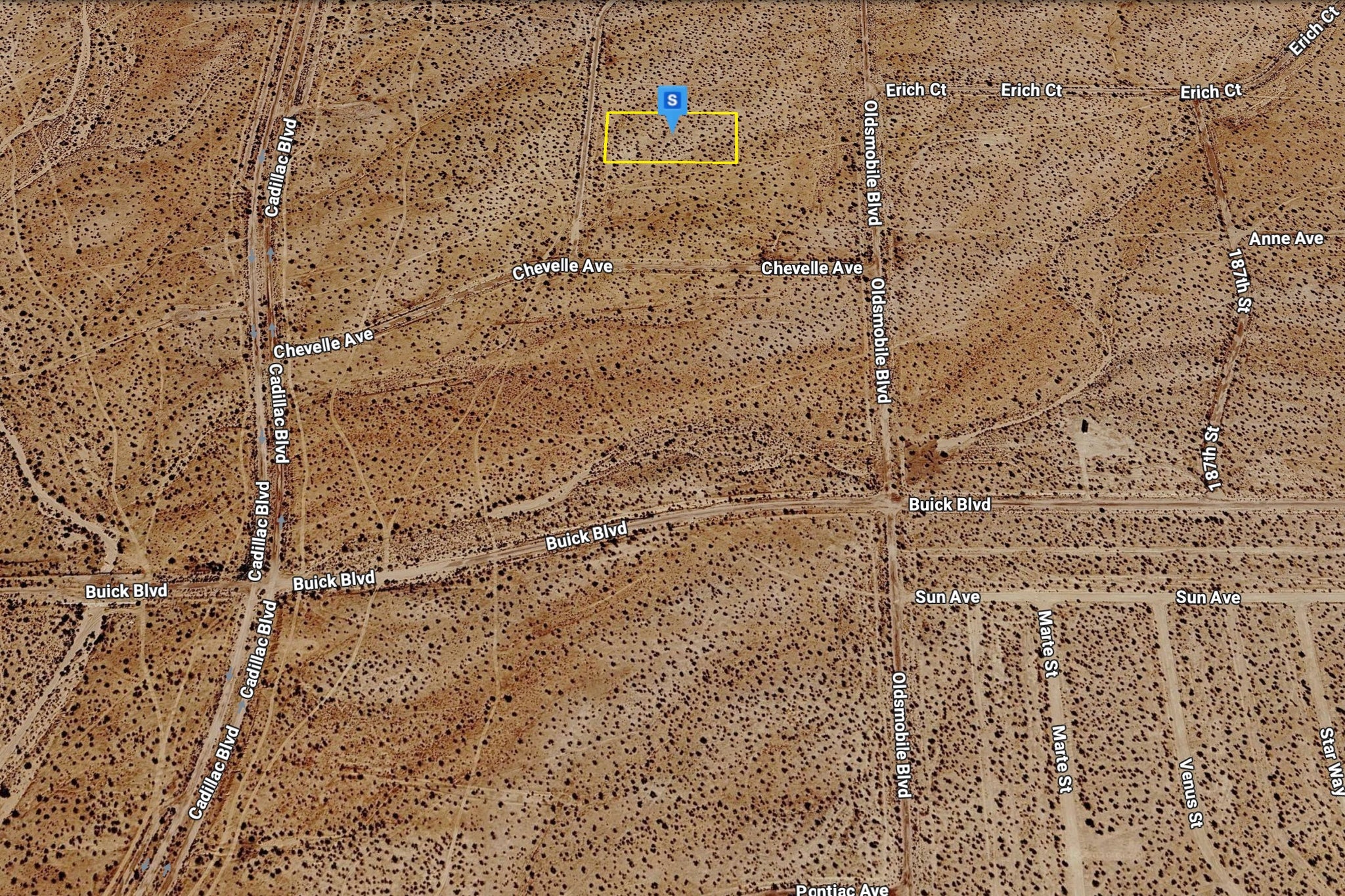 2.35 Acres California City, Kern County, CA