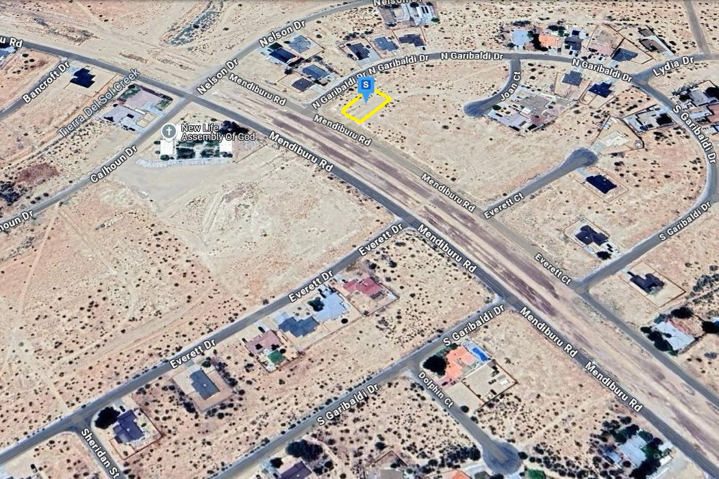 0.21 Acre California City, Kern County, CA (Power, Water, & Paved Road)