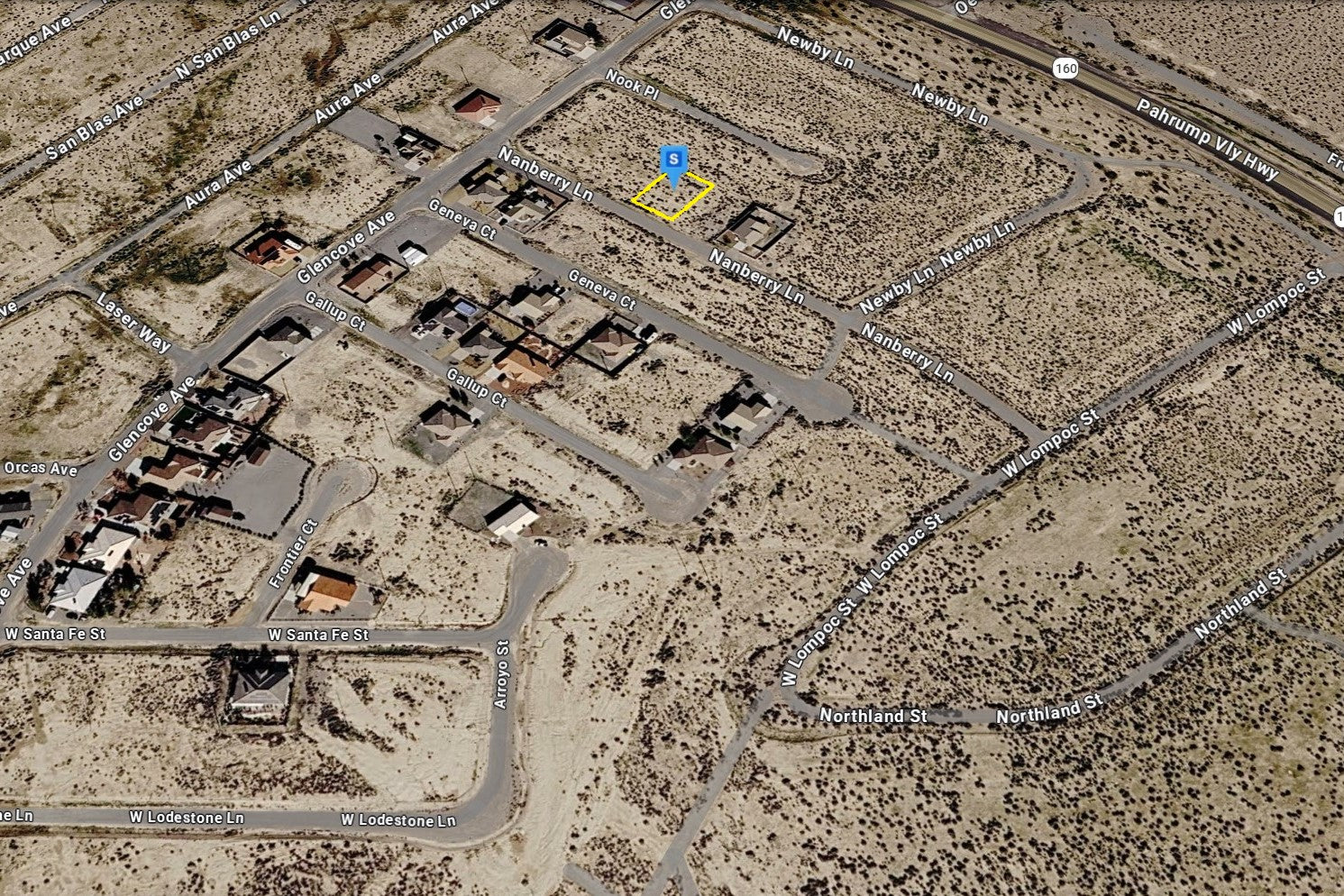 0.2020 Acre Pahrump, Nye County, NV (Power)