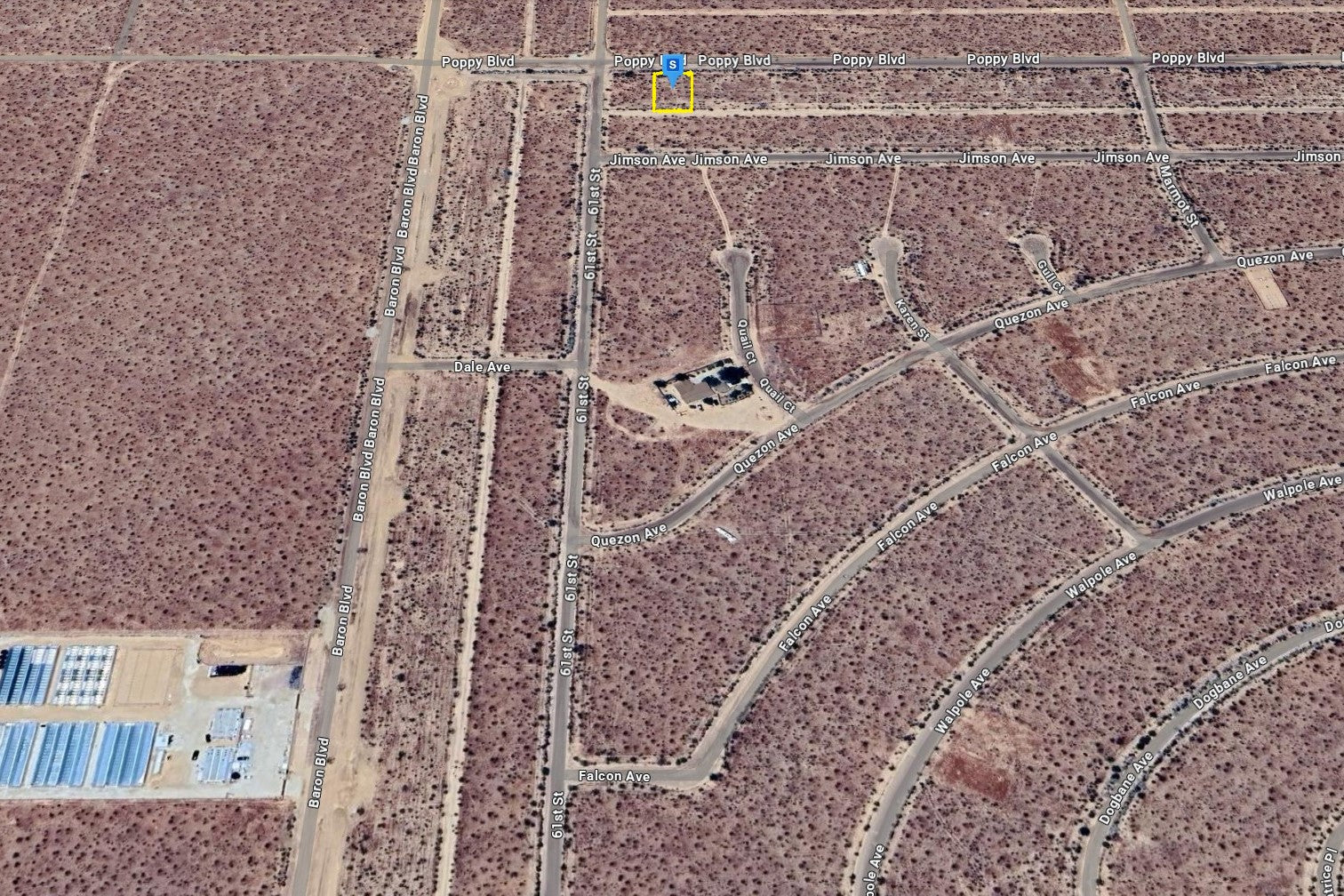 0.26 Acre California City, Kern County, CA (Water)