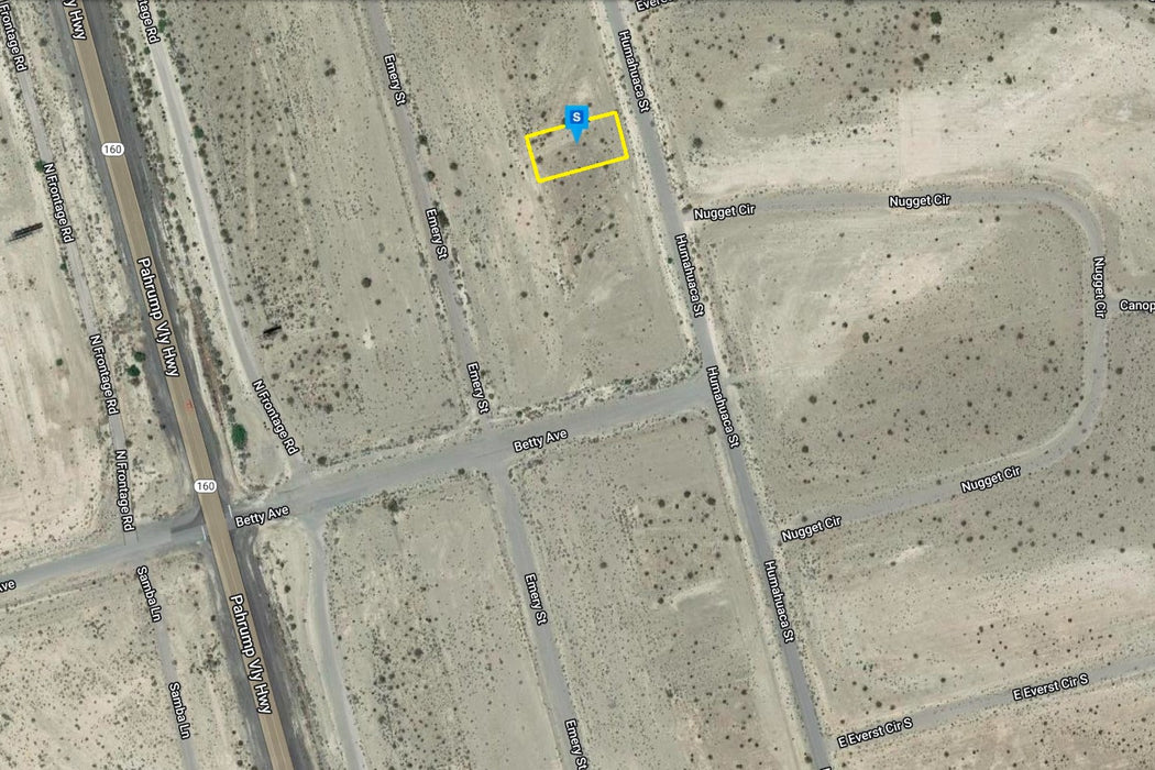 0.26 Acre Pahrump, Nye County, NV (Commercial Lot & Paved Road)