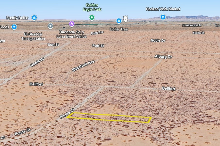 0.28 Acre El Paso, El Paso County, TX