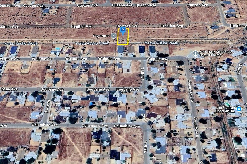 0.37 Acre California City, Kern County, CA (Power & Water)