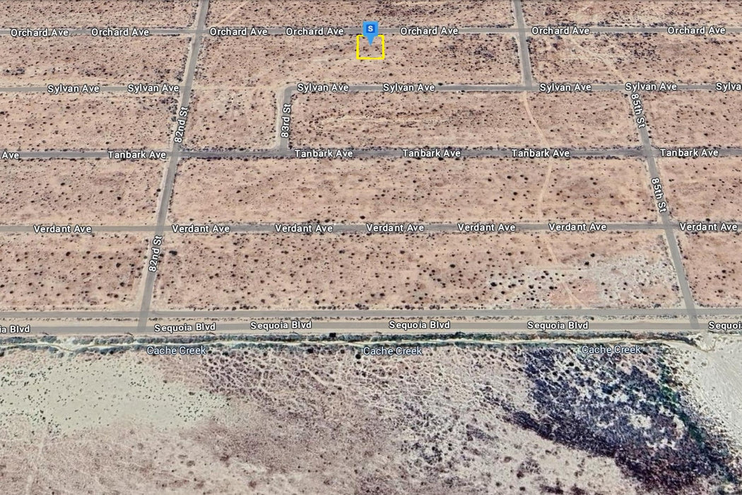 0.22 Acre California City, Kern County, CA (Water)