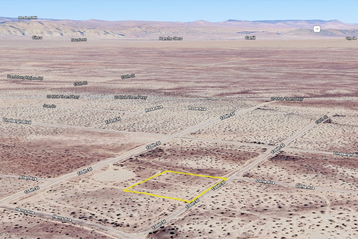 2.27 Acres California City, Kern County, CA