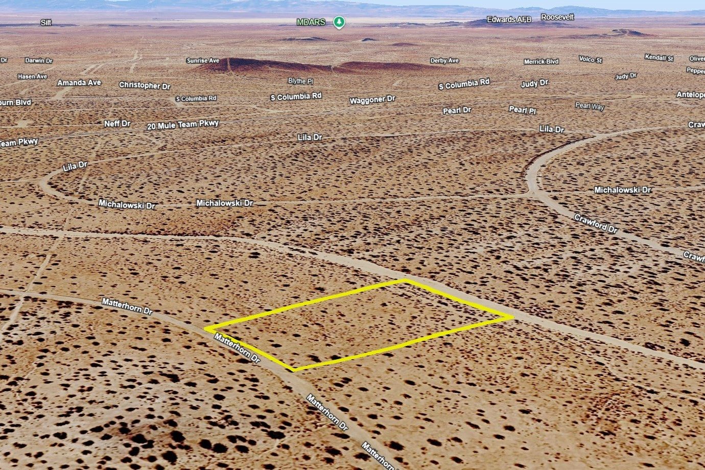 1.96 Acres California City, Kern County, CA