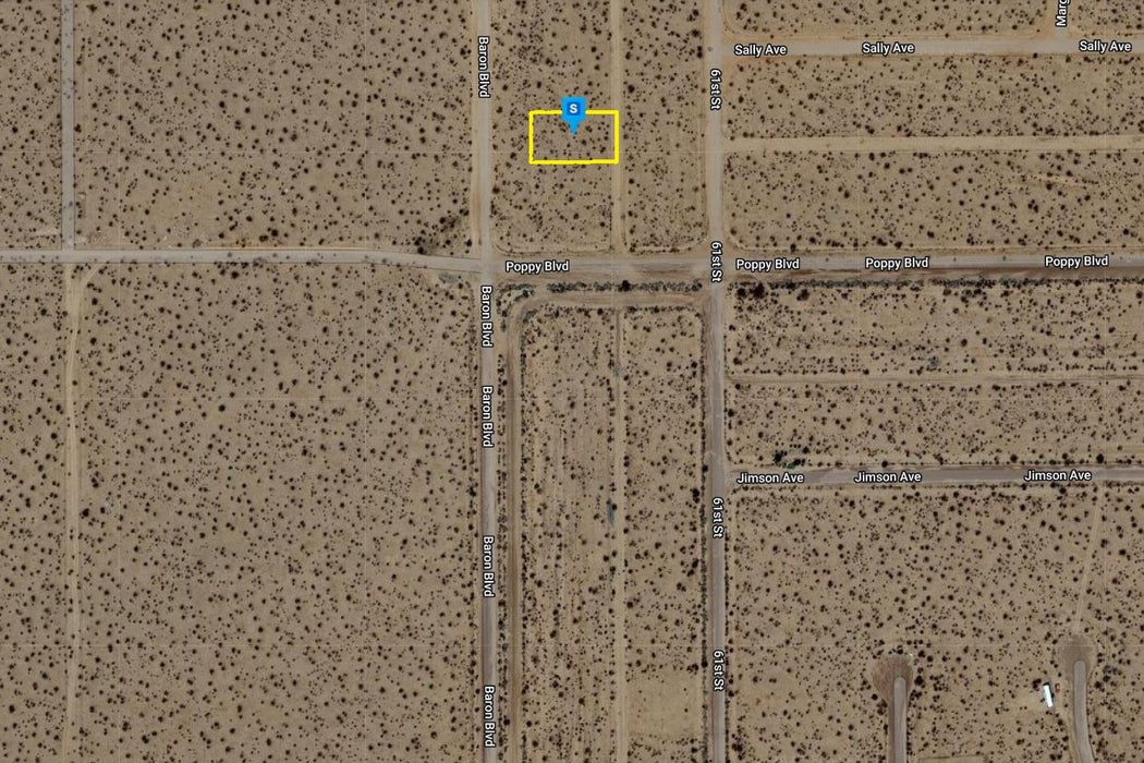 0.27 Acre California City, Kern County, CA