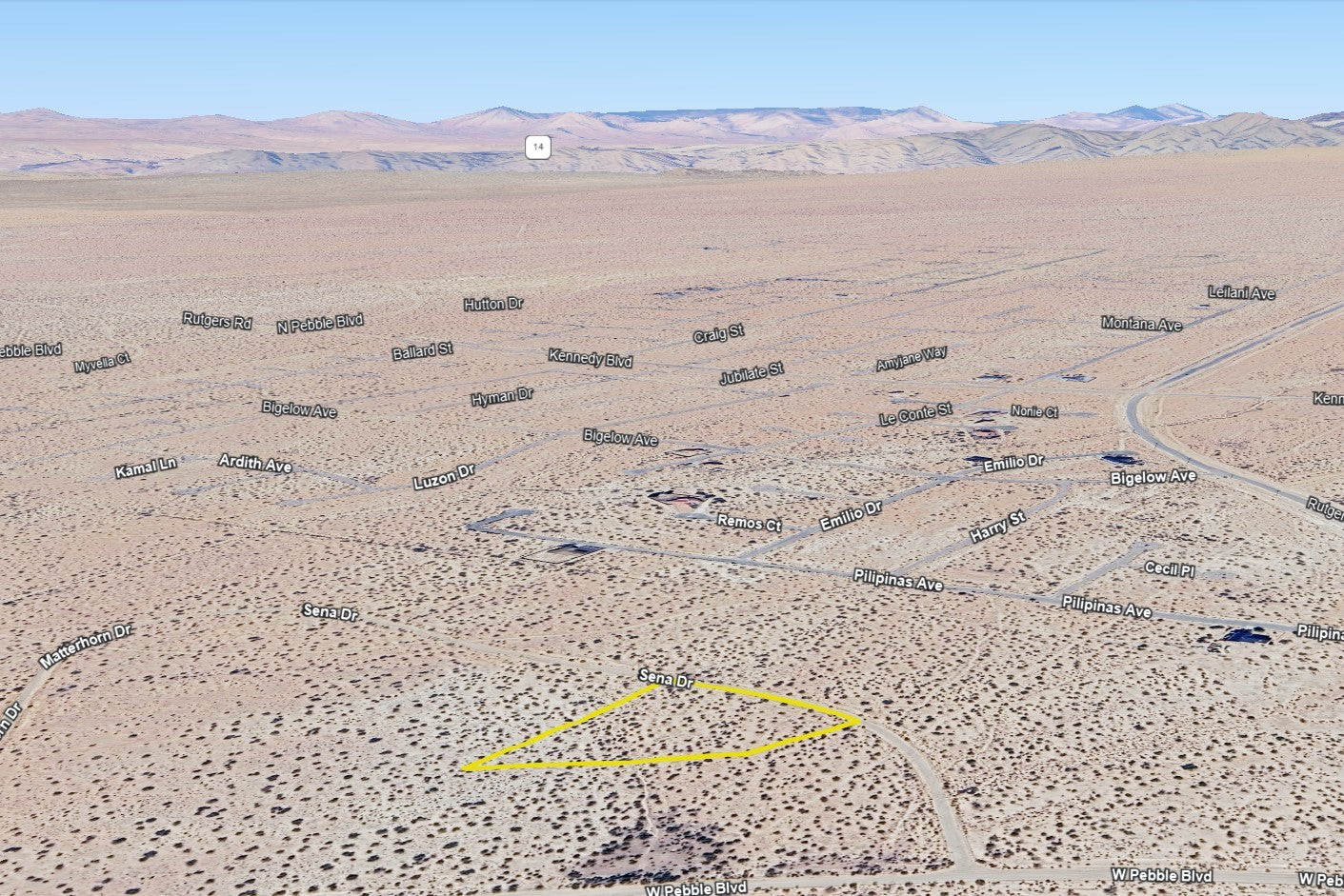 2.08 Acres California City, Kern County, CA