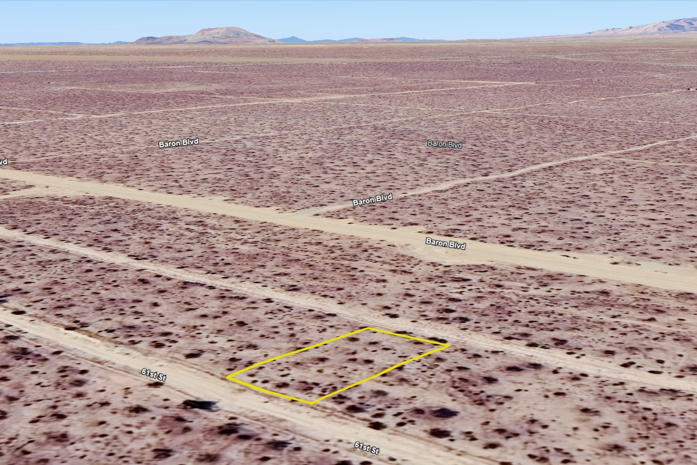 0.18 Acre California City, Kern County, CA