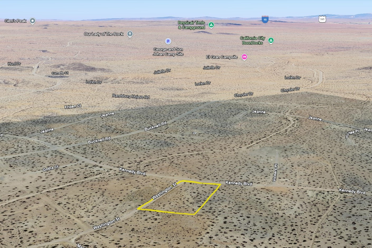 1.99 Acres California City, Kern County, CA