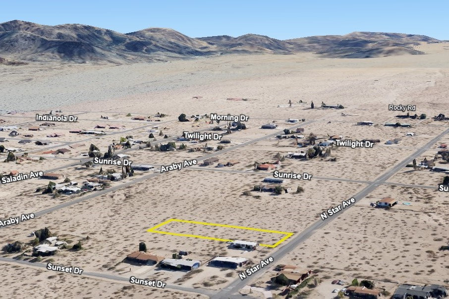 0.69 Acre Twentynine Palms, San Bernardino County, CA (Power, Water, & Paved Road)