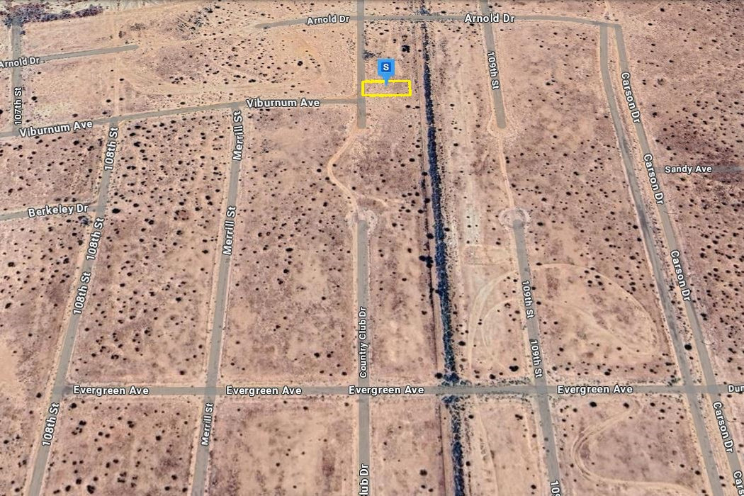 0.17 Acre California City, Kern County, CA (Power)