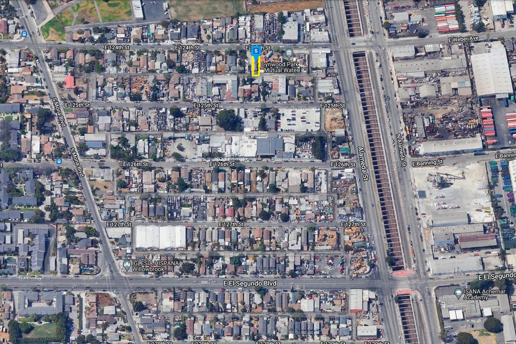 0.08 Acre Compton, Los Angeles County, CA (Commercial Lot, Power, Water, & Paved Road)